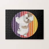 Cute Cartoon Shih Tzu Legpuzzel (Horizontaal)