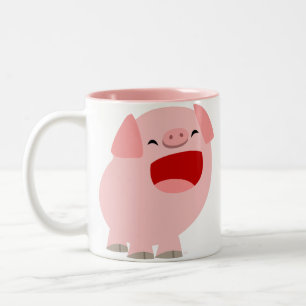 Cute Cartoon Singing Pig Mok