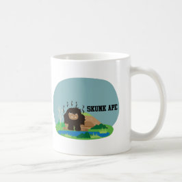 Cute Cartoon Skunk Ape Koffiemok