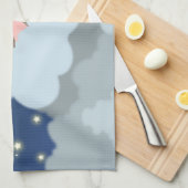 Cute Cartoon Slumbering Piglets Kitchen Towel Theedoek (Quarter Fold)