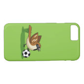 Cute Cartoon Sparrow Pplay Soccer Case-Mate iPhone Case (Achterkant (Horizontaal))