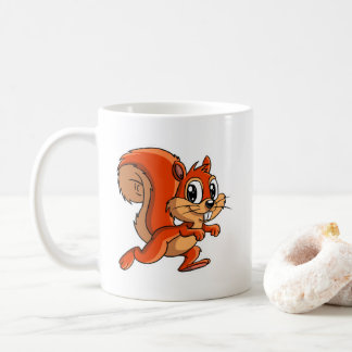 Cute Cartoon Squirrel Coffee Mug Koffiemok