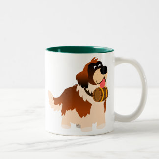 Cute Cartoon St Bernard Mok