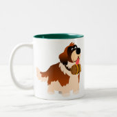 Cute Cartoon St Bernard Mok (Links)