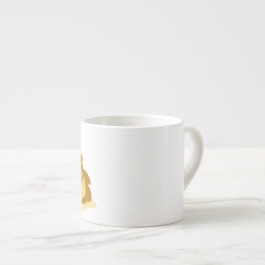 Cute Cartoon Stretching Lion Specialty Mok (Voorkant rechts)