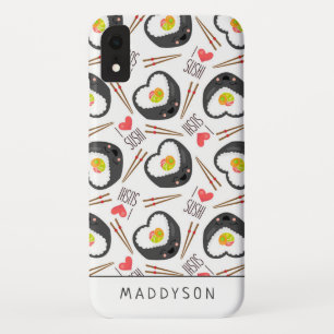 Cute Cartoon Sushi Pattern Case-Mate iPhone Case