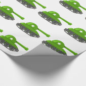 Cute Cartoon Tank Cadeaupapier (Hoek)