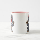 Cute Cartoon Tasmanian Devil Mok (Center)