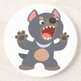 Cute Cartoon Tasmanian Devil Onderzetter