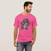 Cute Cartoon Tasmanian Devil T-Shirt (Voorkant volledig)