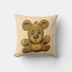 Cute Cartoon Teddy Bear Kussen