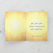 Cute Cartoon Thanksgiving Turkije Feestdagen Kaart (Binnen)