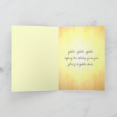 Cute Cartoon Thanksgiving Turkije Feestdagen Kaart (Binnen)