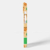 Cute Cartoon Tiger Pattern - Gepersonaliseerd Case-Mate iPhone Case (Achterkant / Links)