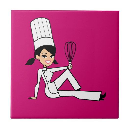 Cute Cartoon Tile Tegeltje (Voorkant)