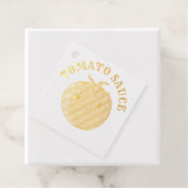 Cute Cartoon Tomato Bedankjes Labels (Met doos)