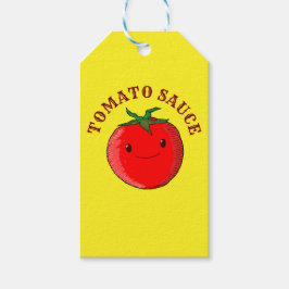 Cute Cartoon Tomato Cadeaulabel