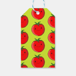 Cute Cartoon Tomato Pattern Cadeaulabel