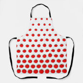 Cute Cartoon Tomato Pattern Schort (Voorkant)