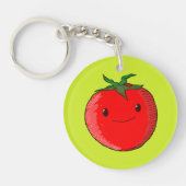 Cute Cartoon Tomato Sleutelhanger (Voorkant)