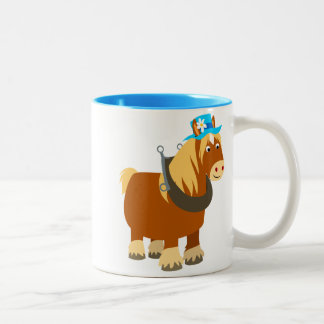 Cute Cartoon Trait Breton Horse Mok