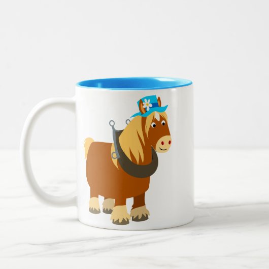 Cute Cartoon Trait Breton Horse Mok (Links)