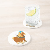 Cute Cartoon Trait Breton Horse Onderzetter (Zijkant)