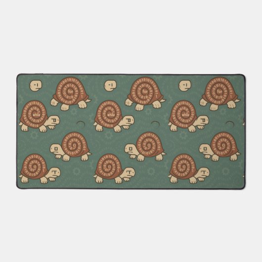 Cute Cartoon Turtles with 'For' and 'While' Loops Bureaumat (Voorkant)