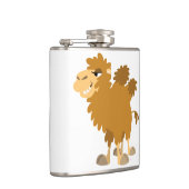 Cute Cartoon Two-Humped Camel Hip Flask Heupfles (Rechts)