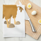 Cute Cartoon Two-Humped Camel Kitchen Towel Theedoek (Quarter Fold)