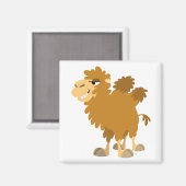 Cute Cartoon Two-Humped Camel Magnet (Voorkant / Achterkant)
