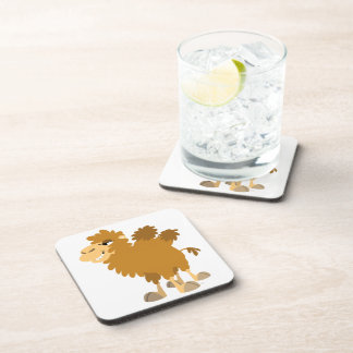 Cute Cartoon Two-Humped Camel-Onderzetters set Drankjes Onderzetter