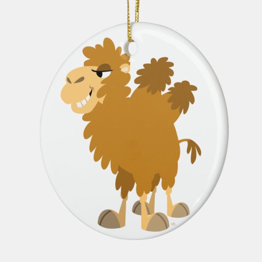 Cute Cartoon Two-Humped Camel Ornament (Links)