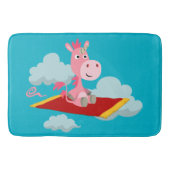 Cute Cartoon Unicorn's Magic Carpet Ride Bath Mat (Voorkant)