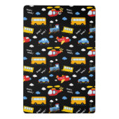 Cute Cartoon Vehicles Pattern Mini Klembord (Achterkant)
