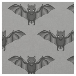 Cute Cartoon Vleermuis Patroon Illustratie Stof