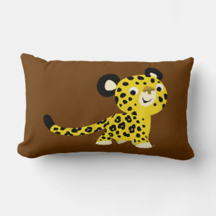 Cute Cartoon-vriendelijk Leopard Pillow Kussen