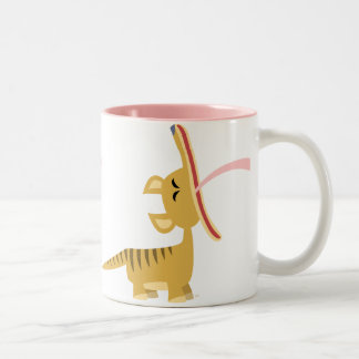 Cute Cartoon Yawning Thylacine Mok