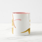 Cute Cartoon Yawning Thylacine Mok (Center)