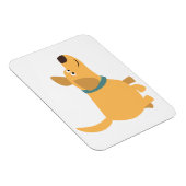 Cute Cartoon Yellow Labrador Flexible Magnet Magneet (Rechterzijde)
