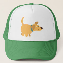 Cute Cartoon Yellow Labrador Pet