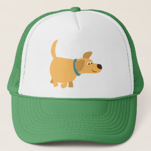 Cute Cartoon Yellow Labrador Pet