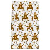 Cute Cartooon Monkey Animal Zoo Birthday Party Klein Cadeauzakje (Voorkant)