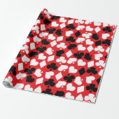 Cute Casino-pak patroonpapier Cadeaupapier (Uitgerold)