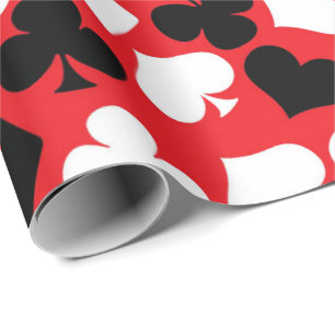 Cute Casino-pak patroonpapier Cadeaupapier