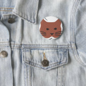Cute Cat 2 Ronde Button 5,7 Cm (In situ)