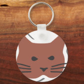 Cute Cat 2 Sleutelhanger (Voorkant)