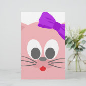 Cute Cat 3 Briefpapier (Staand voorkant)