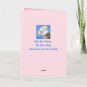 Cute Cat 50 en Fabulous Birthday Kaart (Achterkant)