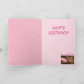 Cute Cat 50 en Fabulous Birthday Kaart (Binnen)